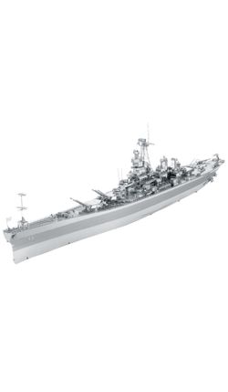 Fascinations Metal Earth ICONX USS Missouri (BB-63) 3D Metal Model Kit