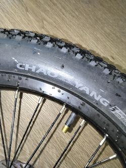 Complete Front ( inflated)wheel e bike 20×3.0