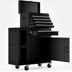 23.5 in. x 40 in. 330 lbs. Rolling Tool Cabinets and Lockers Tool Storage Cabinet 5-Drawers Heavy Duty Metal