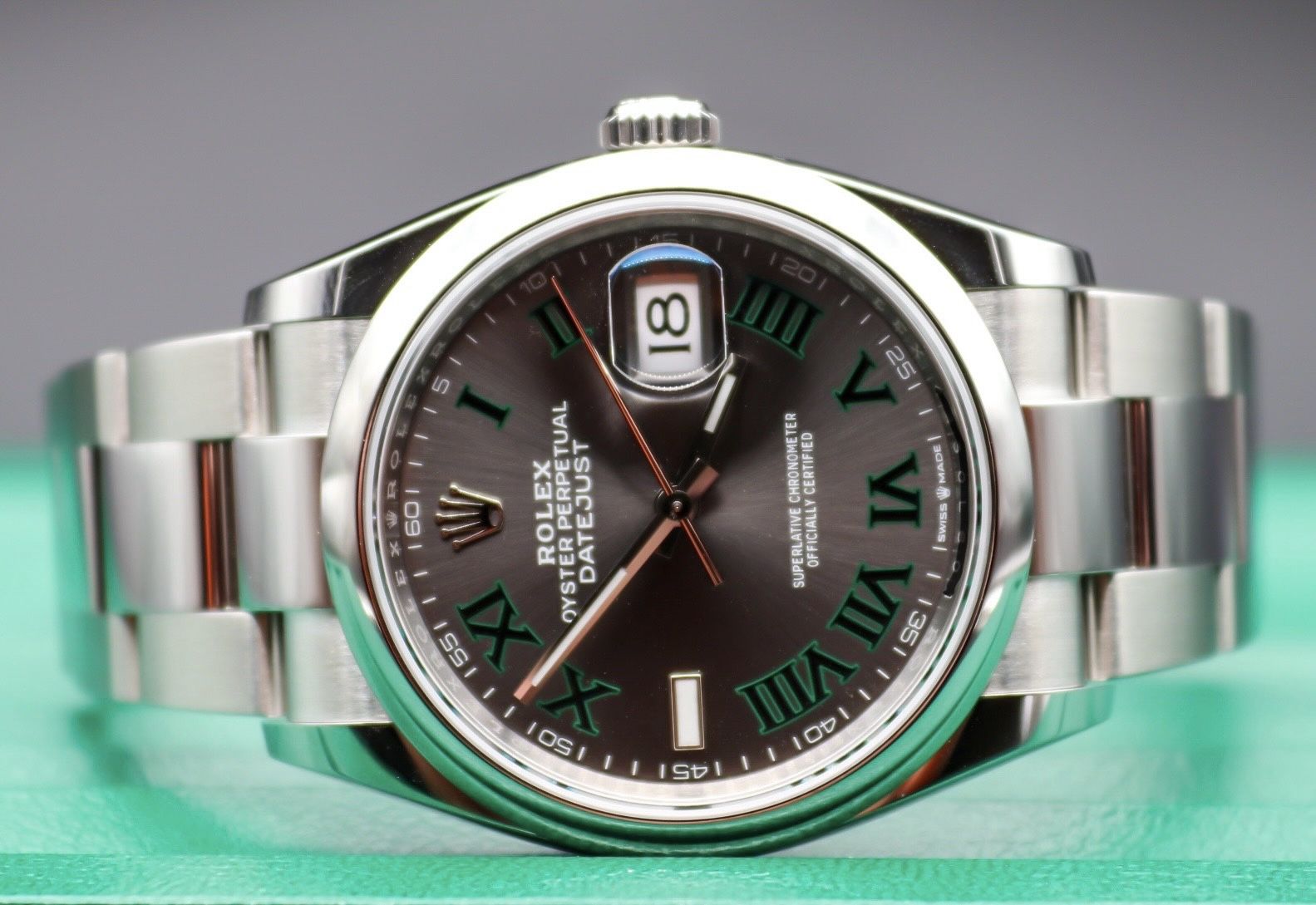 Rolex DJ. 36mm. Wimbledon. NEW! 2025! 126200