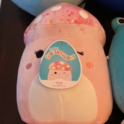 Molly The Mushroom 8 Inch Squishmallow