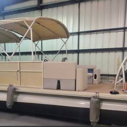 Pontoon Boat 29 F New 110 Outside Moto 