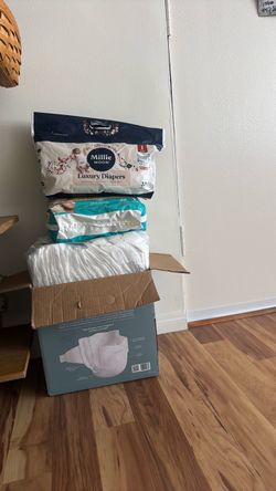 Unused Size 1 Diapers FREE