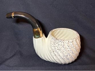 Smoking Pipe Ceramic Tobacciana Vintage Rubens Original