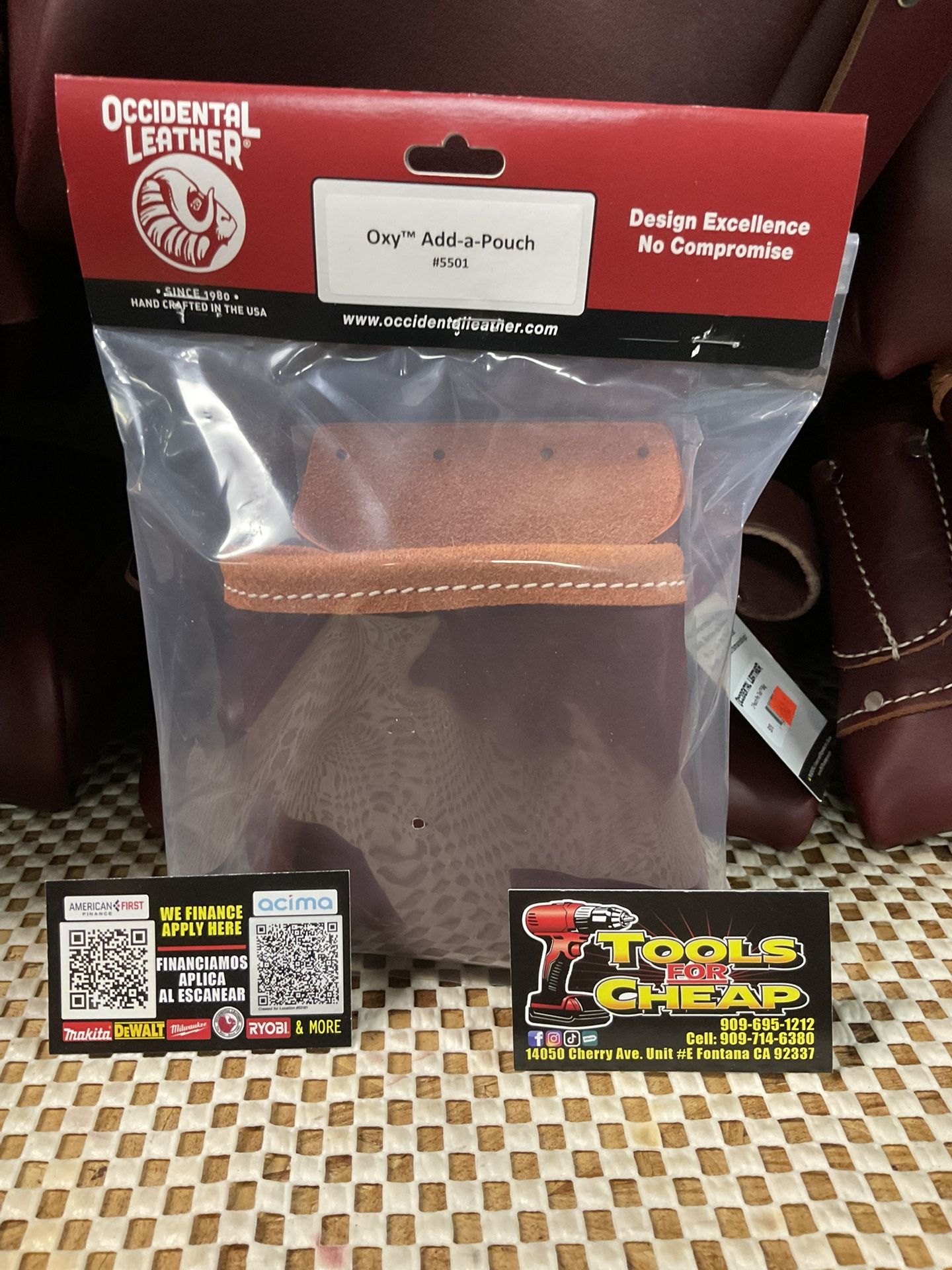 Occidental Leather 5501 Oxy Add On Pouch