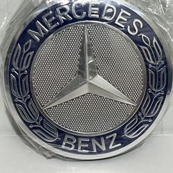 Mercedes Wheel Center Cap Blue 1 New
