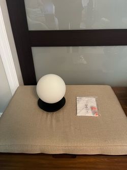 New Black and White , Wall Or Ceiling Lamp whit 💡 ( hardwired / only one )