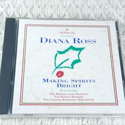 Hallmark DIANA ROSS Making Spirits Bright London Symphonyn Christmas Holiday CD
