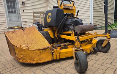 48" stand lawnmower