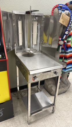 Trompo Tacos Al Pastor , Quemador Con Parrilla