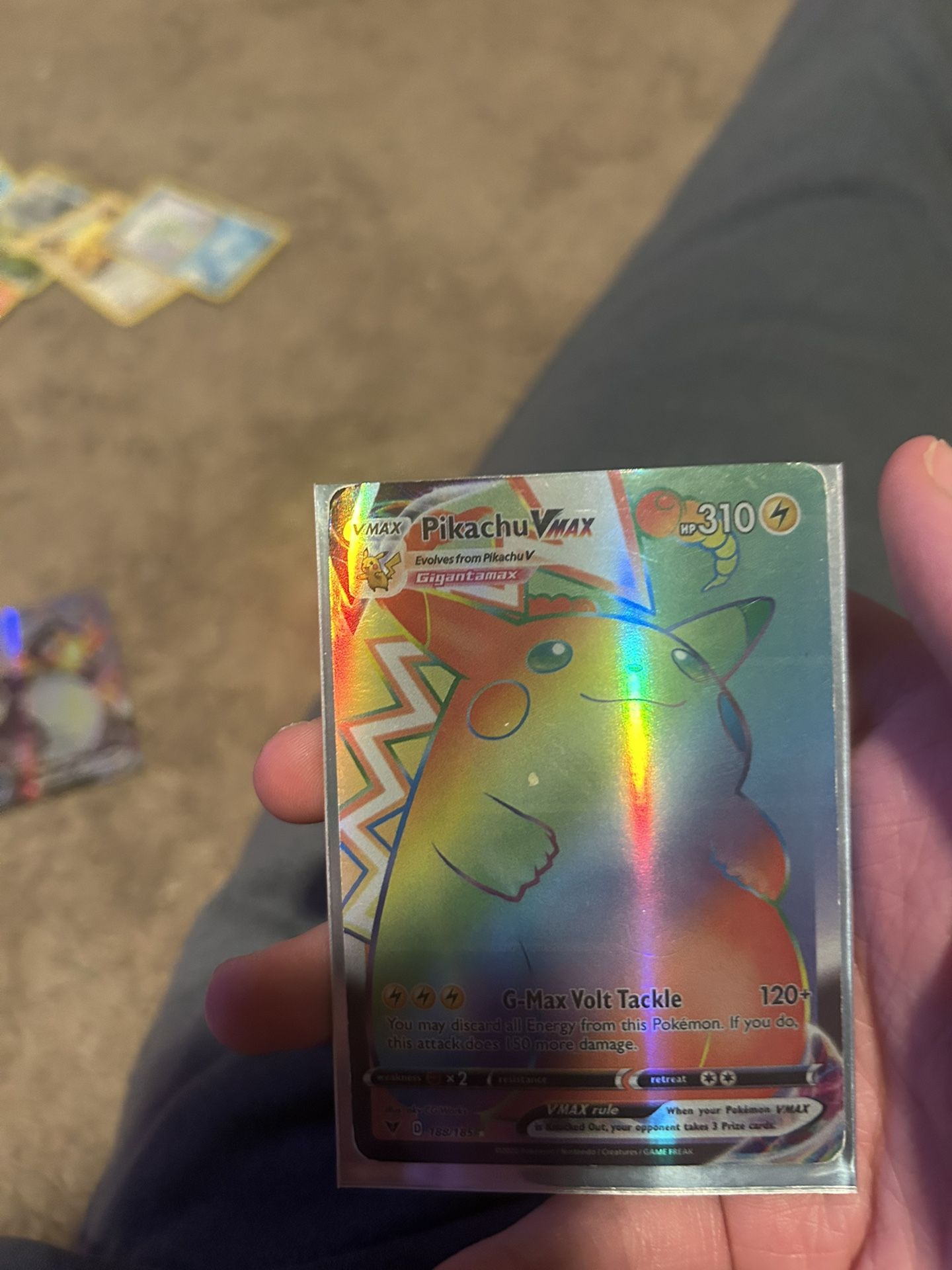 Pikachu VMAX RARE Secret pokemon