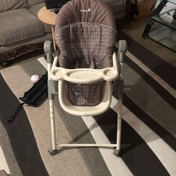 High Chair Feeding Table 