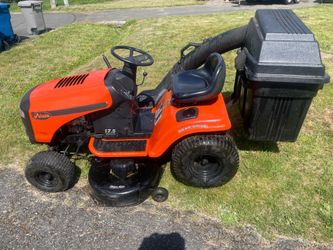 Ariens 38” riding mower with bagger