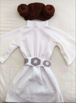 Princess Leia 3yr-5yr old Girl Halloween Costume