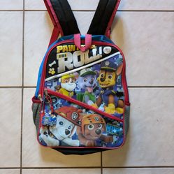 Paw Patrol Is On A Roll BackPack 16" Height 13" Width