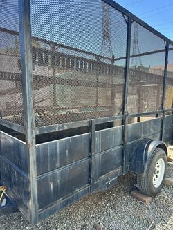 Trailer 5x10 With High Sides 6 1/2 Foot 