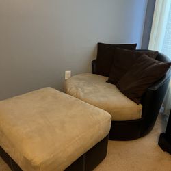 Chair and Ottoman