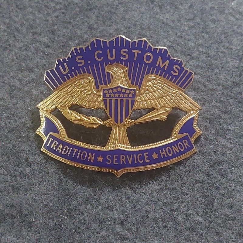 Blackinton U.S. Customs Badge