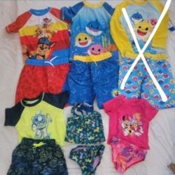 Kids Swim Wear  Paw Patrol Baby Shark Minnie Mouse Disney Daisy