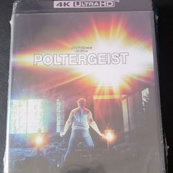 Poltergeist 4K Movie Disc & Case * NEW and Sealed * Special Features