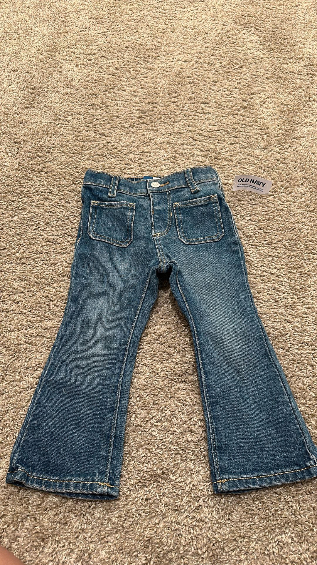 Old Navy Toddler Jeans 2t Adjustable Waist Denim