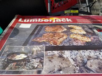 Lumberjack Over the Fire Grill  18x36'