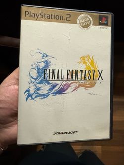 Japanese Final Fantasy X  PlayStation 2 PS2 game