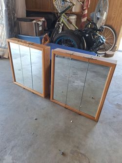 Medicine Cabinets Oak (2)