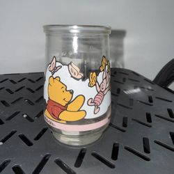 Vintage DISNEY Winnie The Pooh Welch's Jelly Glass Pooh's Grand Adventure #2