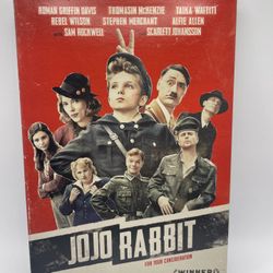 JOJO RABBIT FYC DVD 2019 Awards Screener Promo Taika Waititi Scarlet Johansson