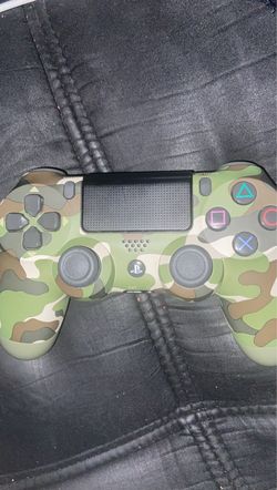 PS4 DualShock 4 Controller Green Camo
