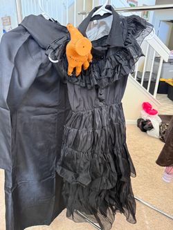Girls Wednesday Costume size 8
