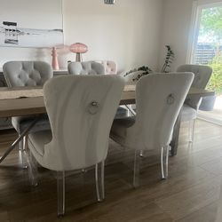 Z-Gallerie Dinning Chairs $600