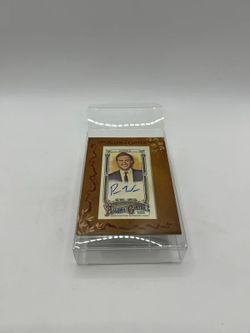 2025 Topps Allen & Ginter Peter Weber Framed Mini Auto