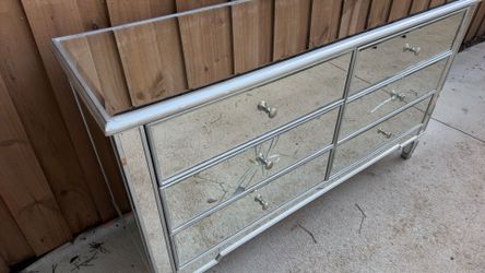 Mirrored Dresser
