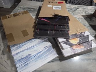 3 Piece Wall Art - All 9 Pieces For 15 - Sorry Not Selling Seperately At This Price