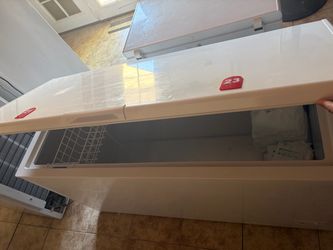 White Upright Freezer or Refrigerator large