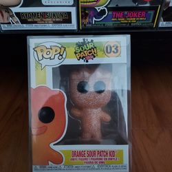 Orange sour patch kid