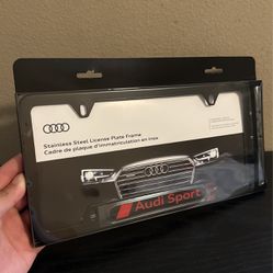 Audi Sport License Plate Frame 
