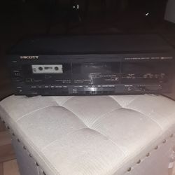 Vintage Scott Cassette Stereo Deck 