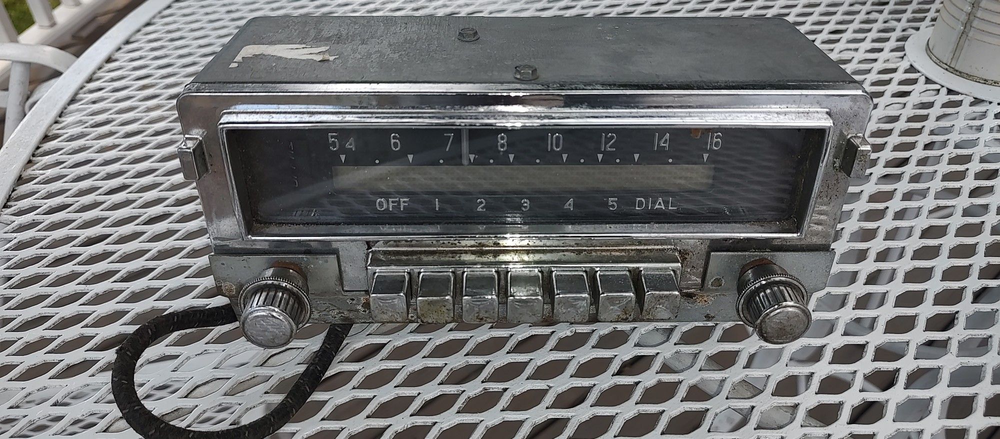 Mopar Vintage Car Radio
