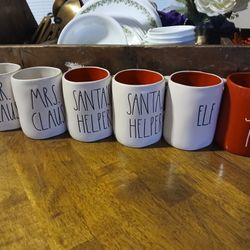 Christmas Rea Dunn Mugs 