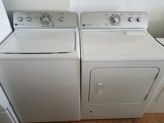 Washer and gas dryer