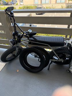 20” e-bike gray