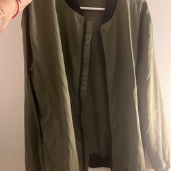 Men’s Large Thin Bomber Jacket From Shein 