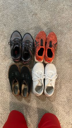 Size 8 Mixed Shoes / New Balance, ASICS, Vans, Under Armour