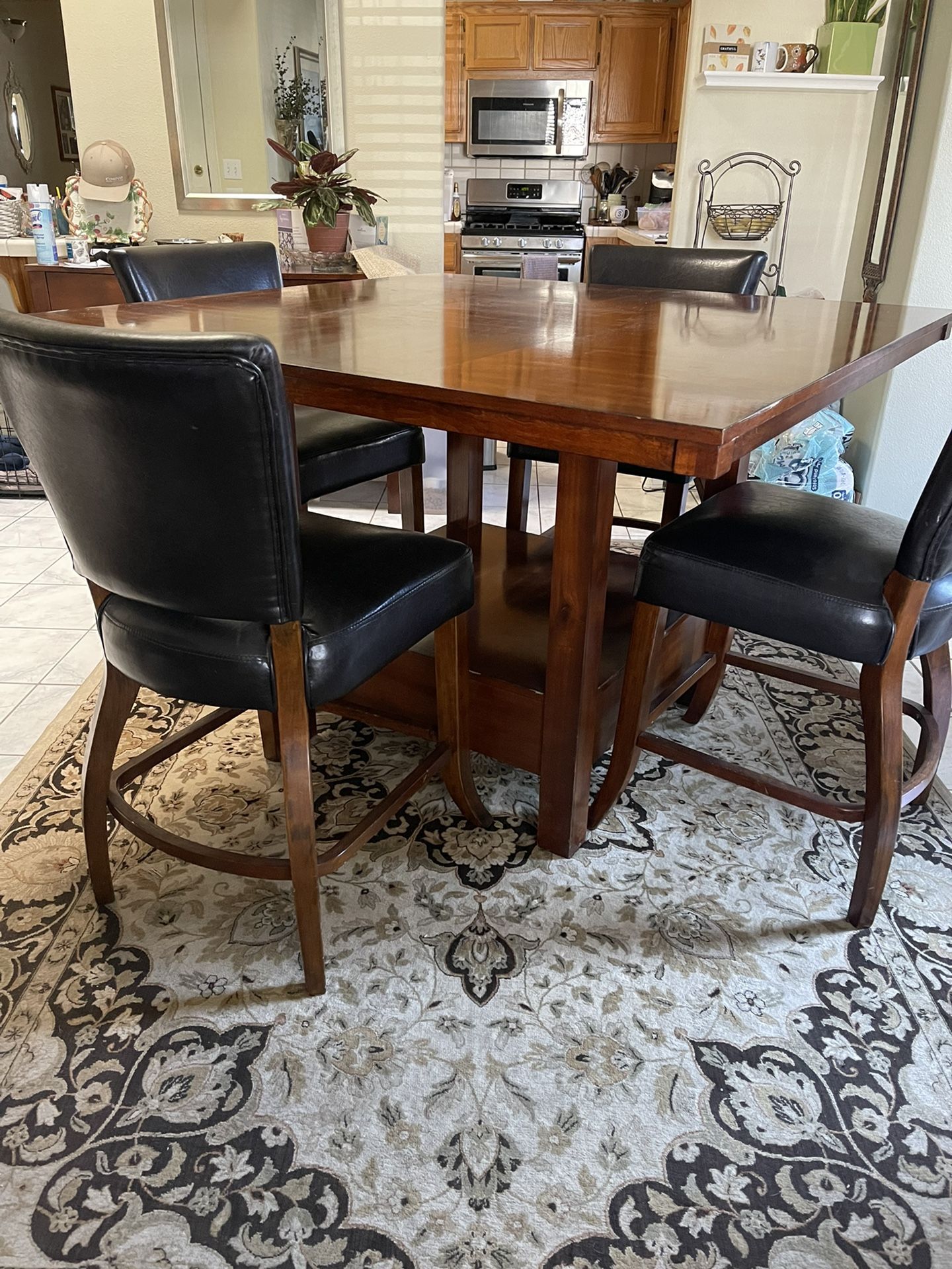Dining Table With Matching Chairs