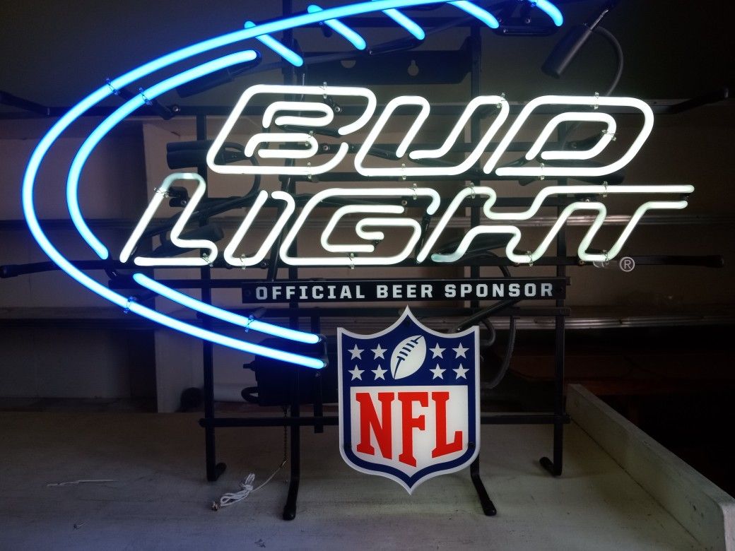 Bud Light NFL Neon Sign 