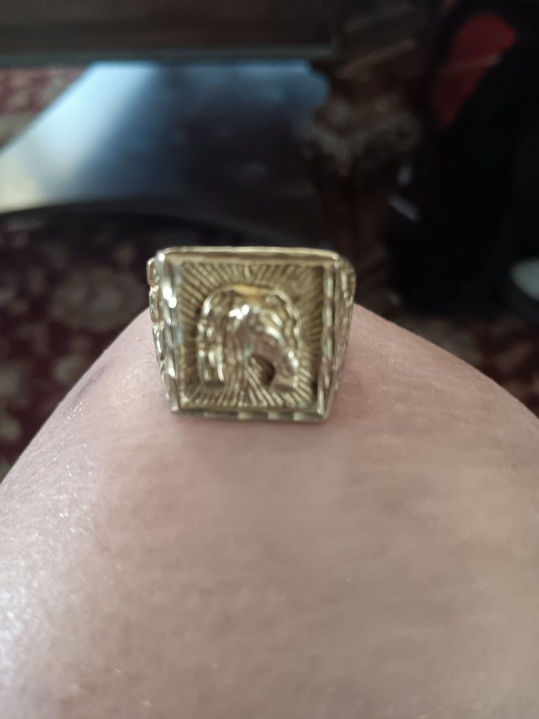 Mens Gold Ring