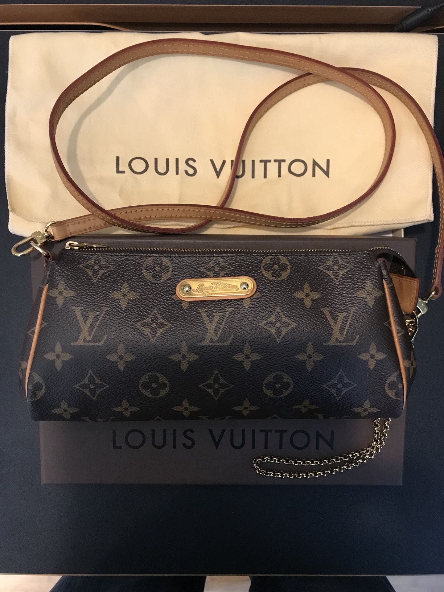 Louis Vuitton Monogram Eva Clutch #MB0176 for Sale in Torrance